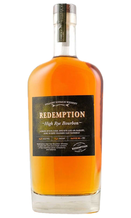 Bottle of Redemption, Straight Bourbon High Rye - Spirit - Flatiron Wines & Spirits - New York