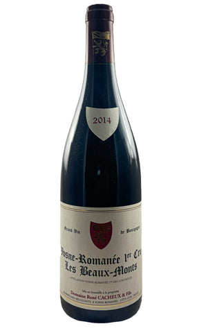 Bottle of Rene Cacheux et Fils, Vosne Romanee Les Beaux Monts, 2014 - Red Wine - Flatiron Wines & Spirits - New York