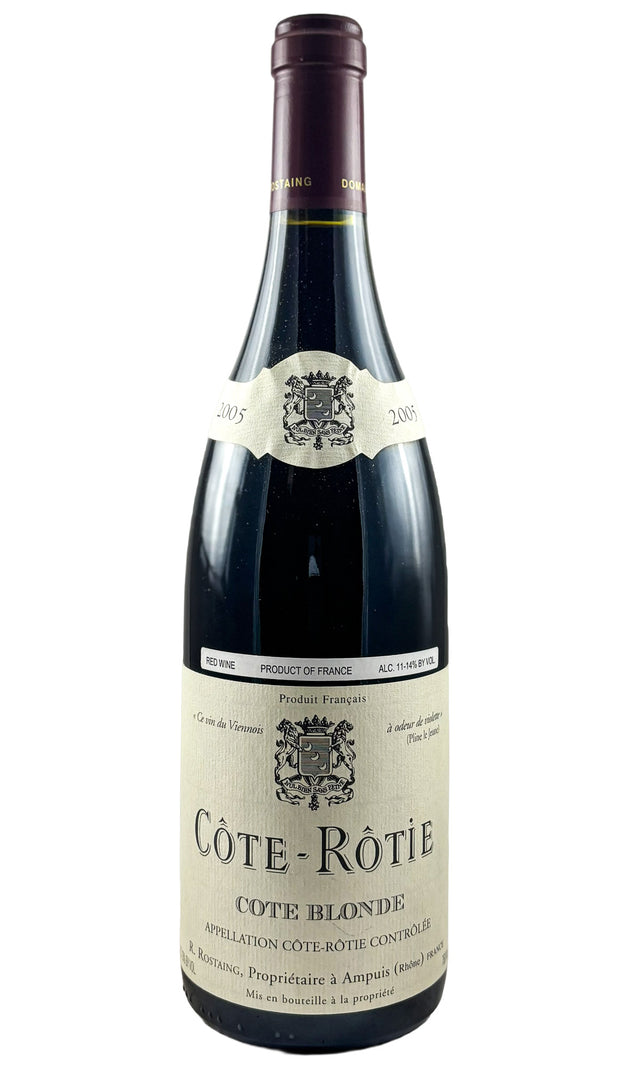 Bottle of Rene Rostaing, Cote-Rotie Cote Blonde, 2005 - Red Wine - Flatiron Wines & Spirits - New York