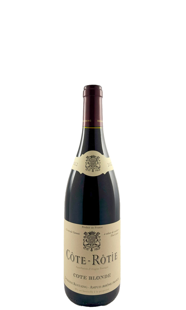 Bottle of Rene Rostaing, Cote-Rotie Cote Blonde, 2022 - Red Wine - Flatiron Wines & Spirits - New York