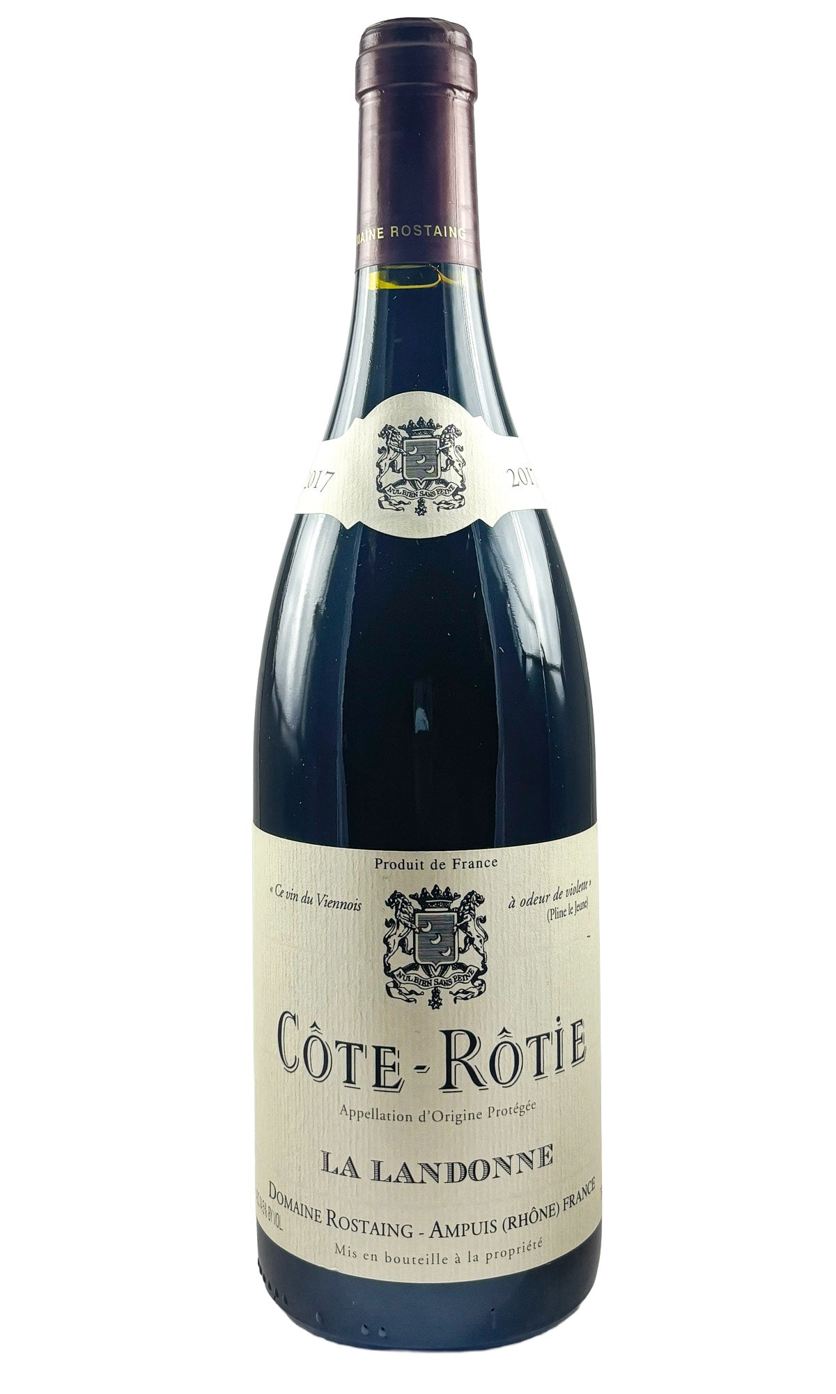 Bottle of Rene Rostaing, Cote-Rotie La Landonne, 2017 - Red Wine - Flatiron Wines & Spirits - New York