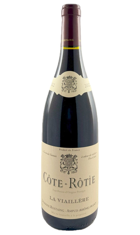 Bottle of Rene Rostaing, Cote-Rotie La Viaillere, 2022 - Red Wine - Flatiron Wines & Spirits - New York