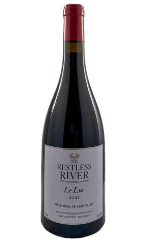 Bottle of Restless River, Pinot Noir Le Luc, 2021 - Red Wine - Flatiron Wines & Spirits - New York