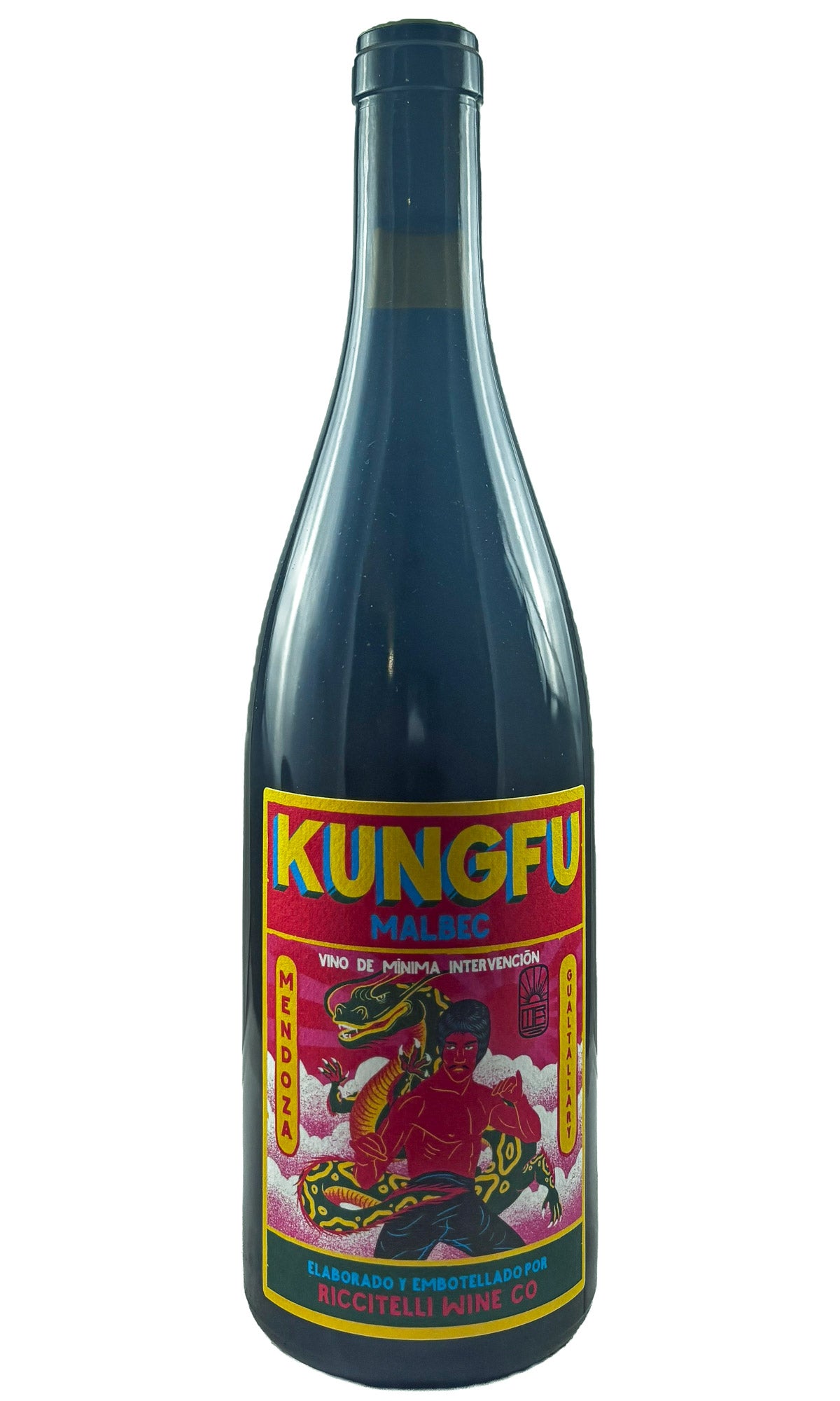Bottle of Riccitelli, Malbec Mendoza KungFu, 2025 - Red Wine - Flatiron Wines & Spirits - New York
