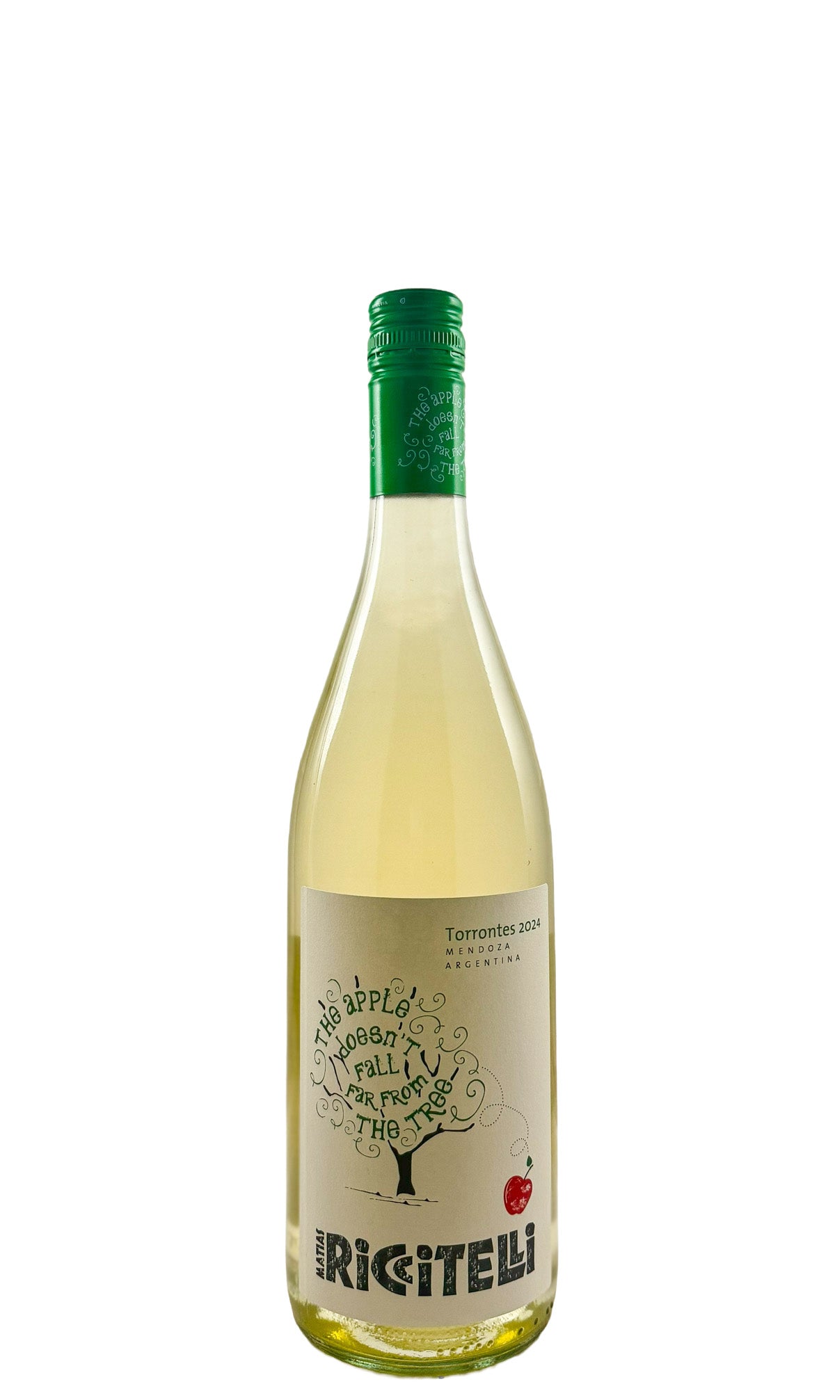 Bottle of Riccitelli, Torrontes The Apple Doesn't Fall Far, 2024 - White Wine - Flatiron Wines & Spirits - New York
