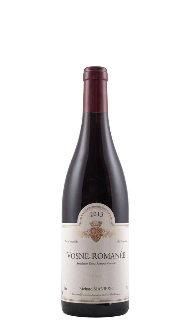 Bottle of Richard Maniere, Vosne Romanee, 2013 - Red Wine - Flatiron Wines & Spirits - New York