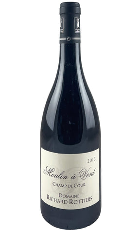 Bottle of Richard Rottiers, Moulin-a-Vent Champ de Cour, 2013 - Red Wine - Flatiron Wines & Spirits - New York