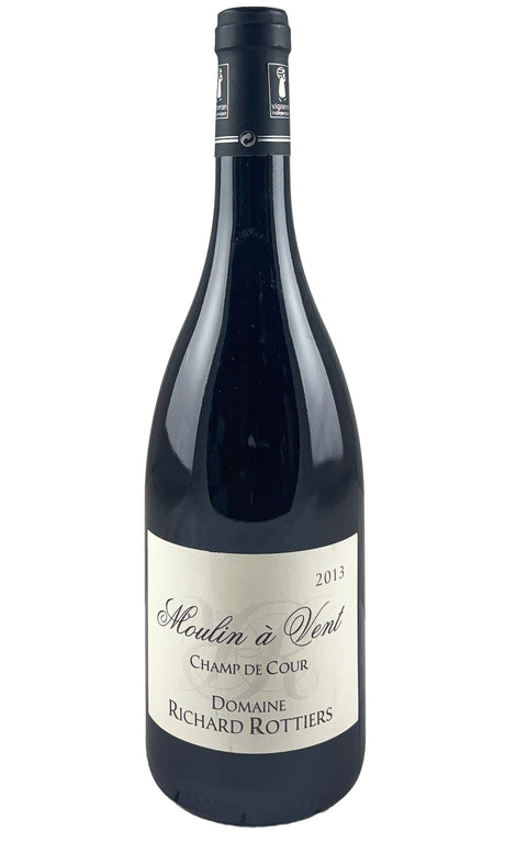 Bottle of Richard Rottiers, Moulin-a-Vent Champ de Cour, 2013 - Red Wine - Flatiron Wines & Spirits - New York