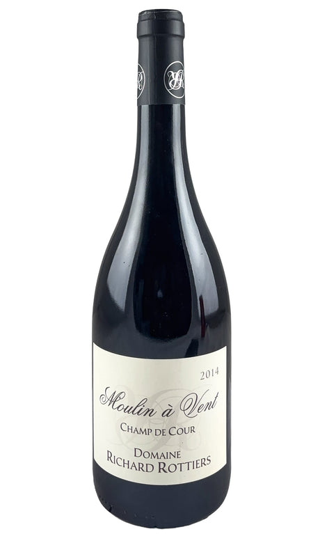 Bottle of Richard Rottiers, Moulin-a-Vent Champ de Cour, 2014 - Red Wine - Flatiron Wines & Spirits - New York