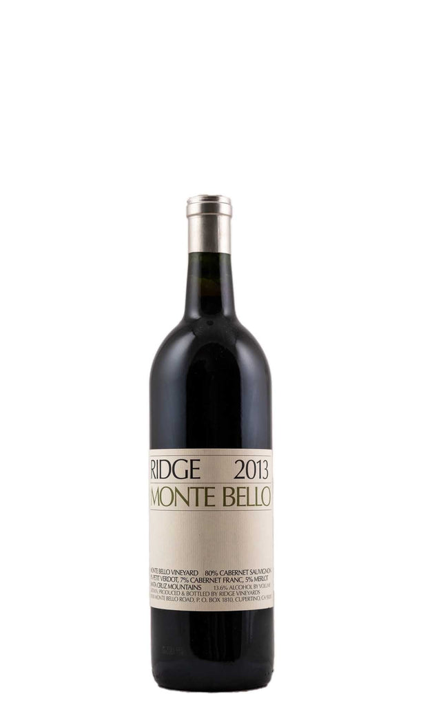 Bottle of Ridge Vineyards, Montebello Cabernet Sauvignon, 2013 - Red Wine - Flatiron Wines & Spirits - New York