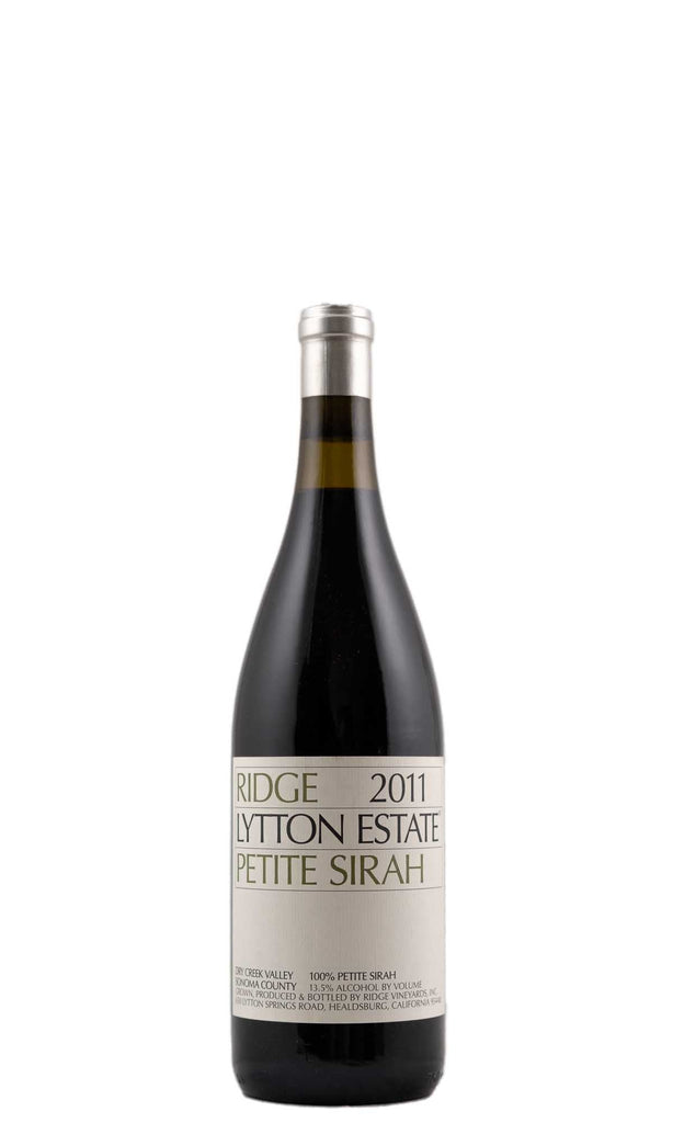 Bottle of Ridge Vineyards, Petite Sirah Lytton Estate, 2011 - Red Wine - Flatiron Wines & Spirits - New York