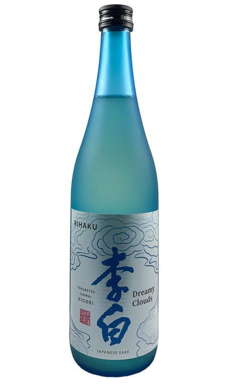 Bottle of Rihaku, Dreamy Clouds Nigori Tokubetsu Junmai Sake, NV (720ml) - Sake - Flatiron Wines & Spirits - New York