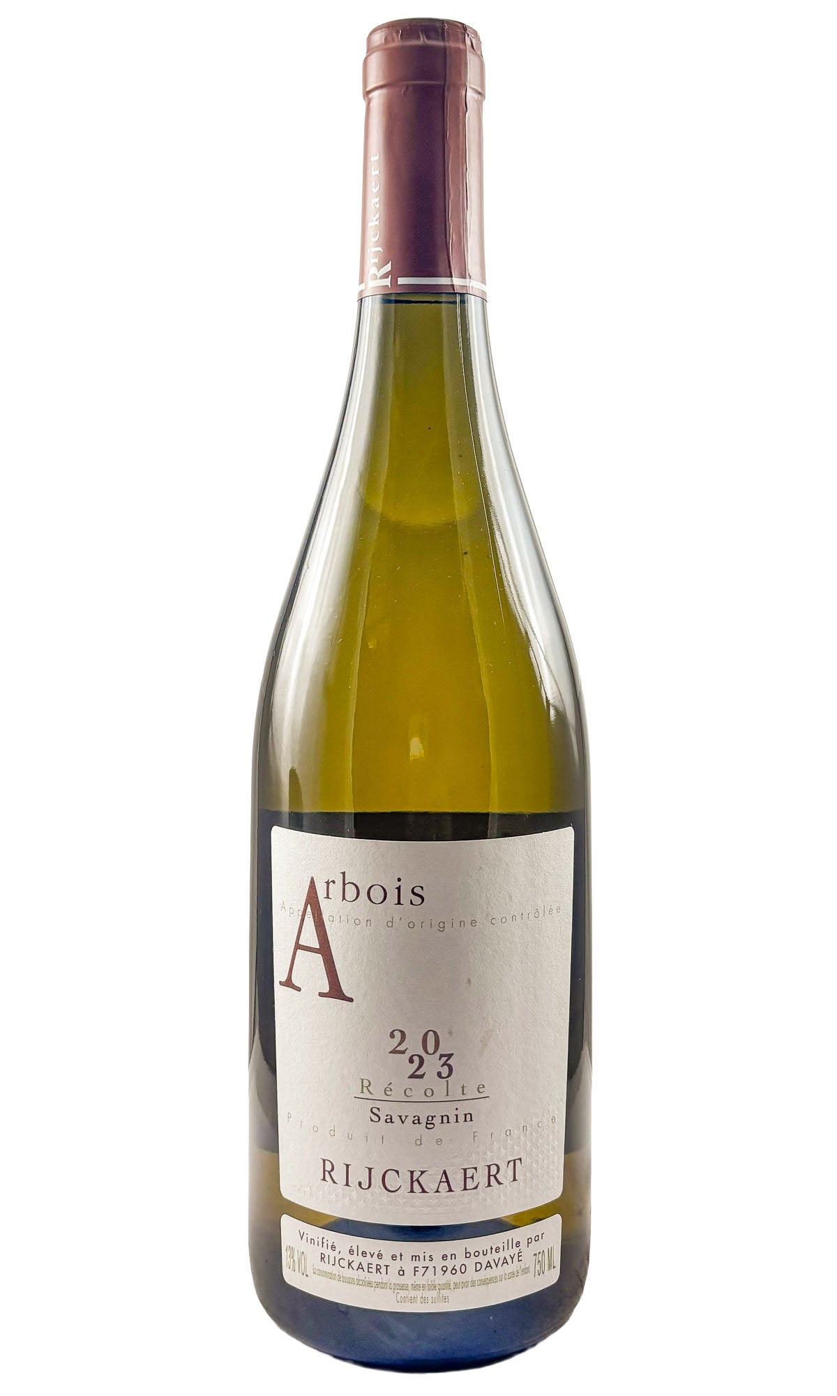 Bottle of Rijckaert, Arbois Savagnin, 2023 - White Wine - Flatiron Wines & Spirits - New York
