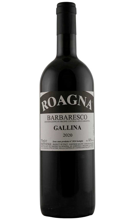 Bottle of Roagna, Barbaresco Gallina, 2020 - Red Wine - Flatiron Wines & Spirits - New York