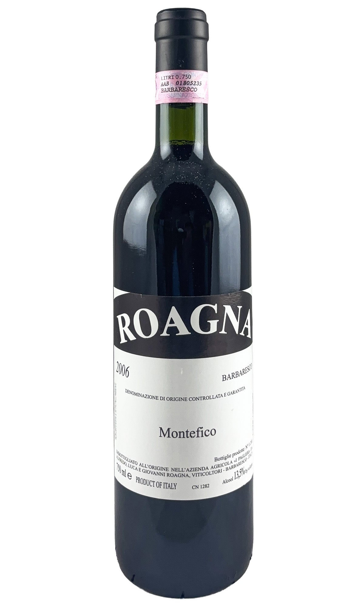 Bottle of Roagna, Barbaresco Montefico, 2006 - Red Wine - Flatiron Wines & Spirits - New York