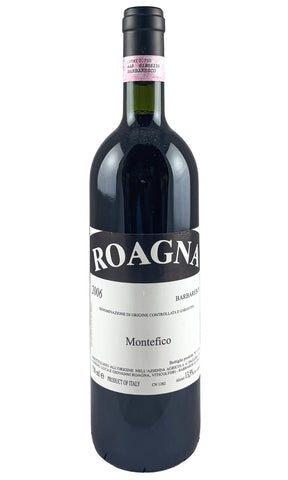 Bottle of Roagna, Barbaresco Montefico, 2006 - Red Wine - Flatiron Wines & Spirits - New York