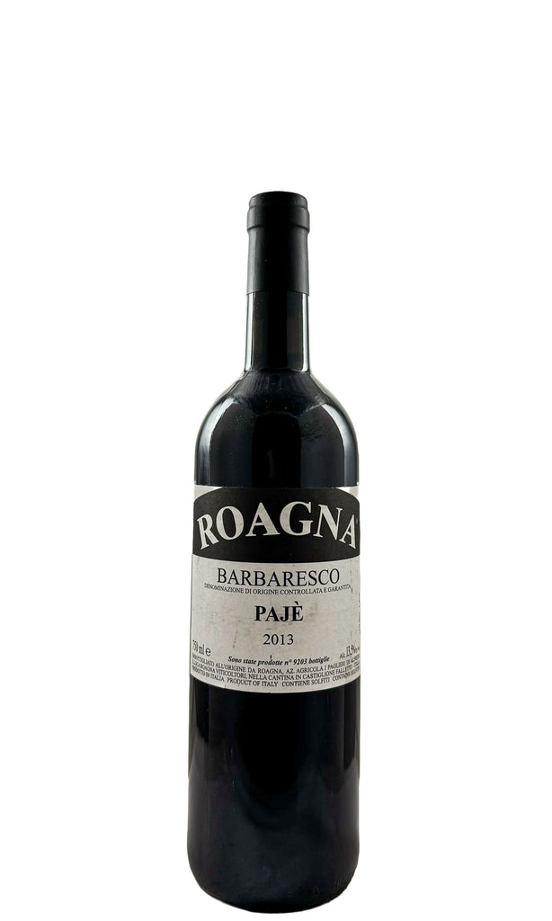 Bottle of Roagna, Barbaresco Paje, 2013 - Red Wine - Flatiron Wines & Spirits - New York