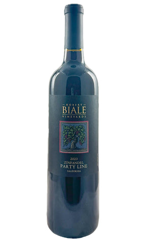 Bottle of Robert Biale, Zinfandel Party Line, 2023 - Red Wine - Flatiron Wines & Spirits - New York