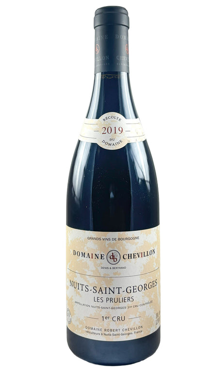 Bottle of Robert Chevillon, Nuits-Saint-Georges 1er Cru Les Pruliers, 2019 - Red Wine - Flatiron Wines & Spirits - New York