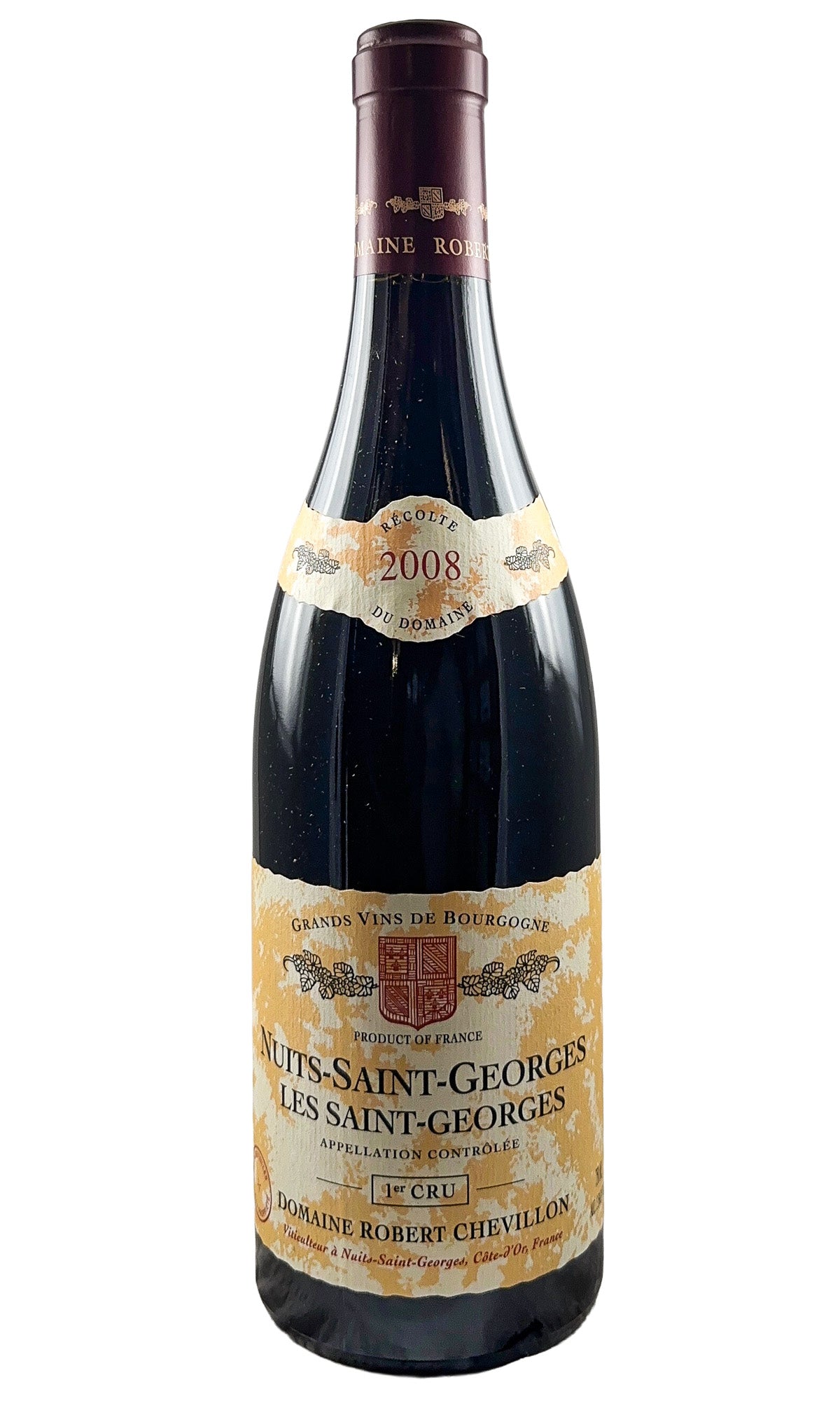 Bottle of Robert Chevillon, Nuits-Saint-Georges Les Saint Georges, 2008 - Red Wine - Flatiron Wines & Spirits - New York