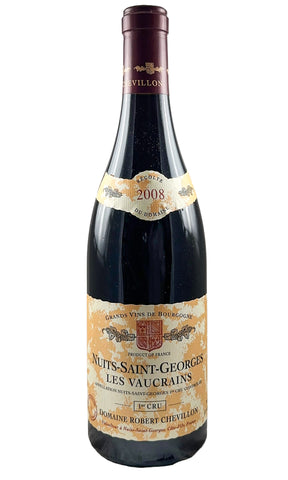 Bottle of Robert Chevillon, Nuits-Saint-Georges Les Vaucrains, 2008 - Red Wine - Flatiron Wines & Spirits - New York