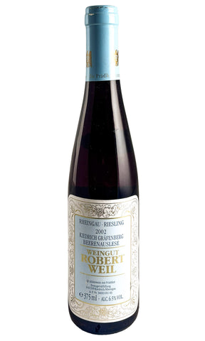 Bottle of Robert Weil, Kiedricher Gräfenberg Riesling Beerenauslese, 2002 (375ml) - Dessert Wine - Flatiron Wines & Spirits - New York