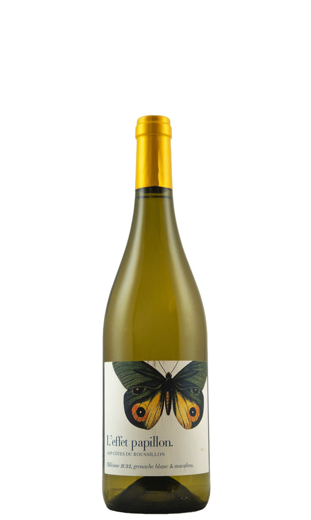 Bottle of Roc des Anges, Cotes Catalanes Blanc 'L'effet Papillon', 2022 - White Wine - Flatiron Wines & Spirits - New York