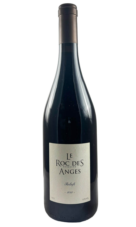 Bottle of Roc des Anges, Cotes Catalanes Rouge 'Reliefs', 2022 - Red Wine - Flatiron Wines & Spirits - New York