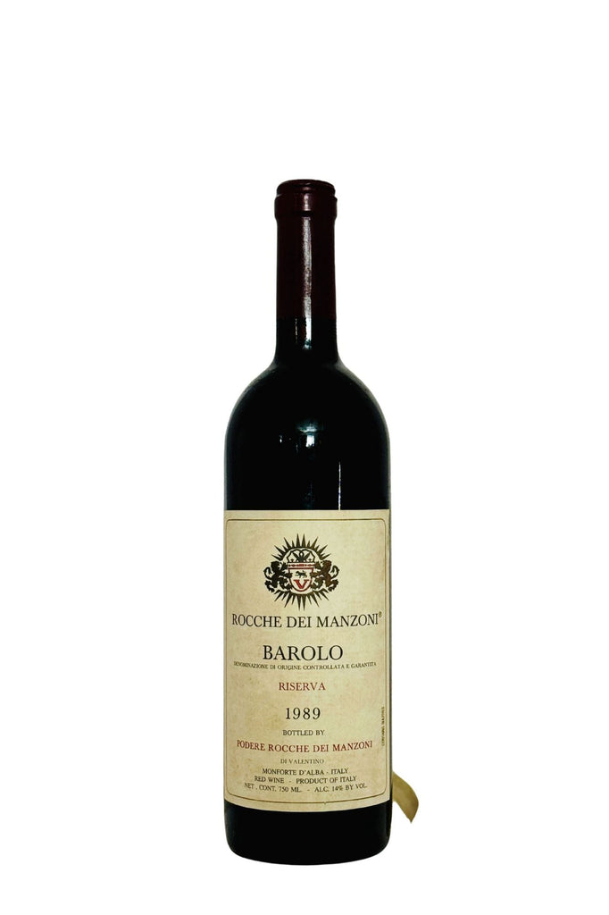 Bottle of Rocche dei Manzoni, Barolo Riserva, 1989 - Red Wine - Flatiron Wines & Spirits - New York