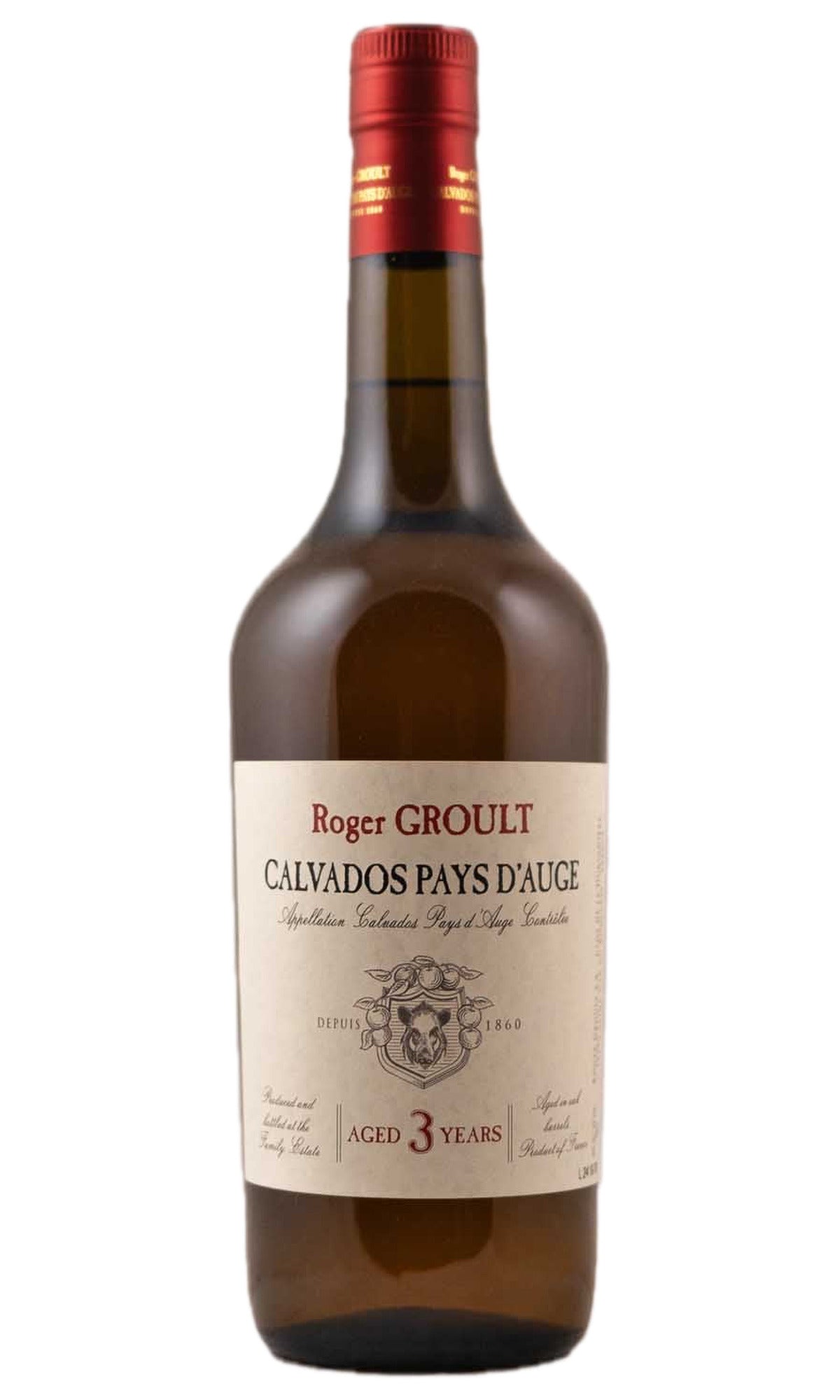 Bottle of Roger Groult, Calvados 3 Year “Reserve”, (700ml) - Spirit - Flatiron Wines & Spirits - New York