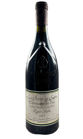 Bottle of Roger Sabon, Chateauneuf du Pape Le Secret de Sabon, 2001 - Red Wine - Flatiron Wines & Spirits - New York