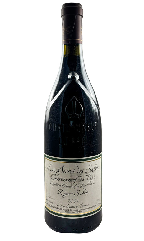 Bottle of Roger Sabon, Chateauneuf du Pape Le Secret de Sabon, 2001 - Red Wine - Flatiron Wines & Spirits - New York