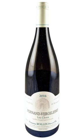 Bottle of Rollin, Pernand-Vergelesses Blanc Les Cloux, 2016 - White Wine - Flatiron Wines & Spirits - New York