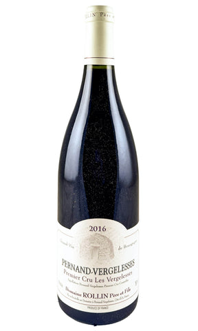 Bottle of Rollin, Pernand-Vergelesses Rouge 1er Cru Les Vergelesses, 2016 - Red Wine - Flatiron Wines & Spirits - New York