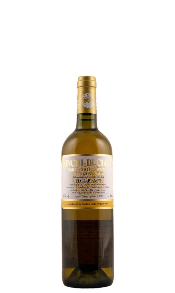 Bottle of Ronchi di Cialla, Ciallabianco, 2014 - White Wine - Flatiron Wines & Spirits - New York