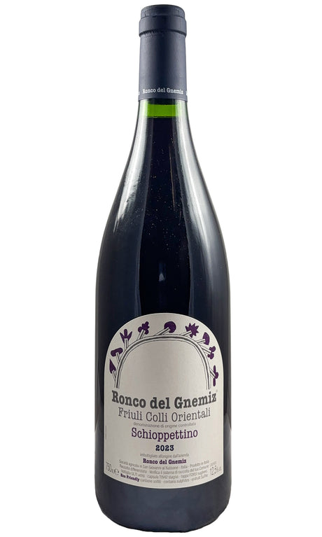 Bottle of Ronco del Gnemiz, Schioppettino, 2023 - Red Wine - Flatiron Wines & Spirits - New York