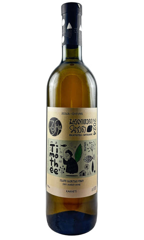 Bottle of Rosha Winery, Rkatsiteli Mtsvane Timothee Qvevris Dry Amber Wine, 2024 - Orange Wine - Flatiron Wines & Spirits - New York