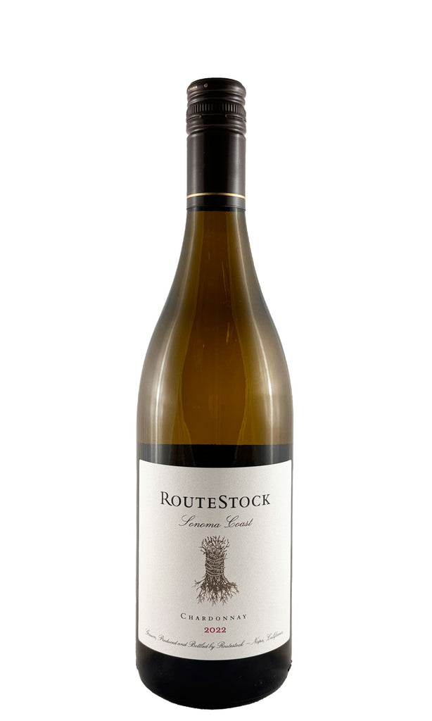 Bottle of Routestock, Sonoma Coast Chardonnay, 2022 - White Wine - Flatiron Wines & Spirits - New York