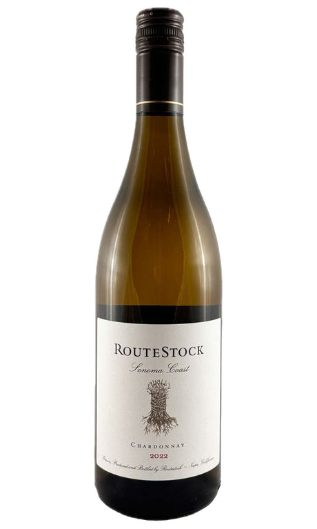 Bottle of Routestock, Sonoma Coast Chardonnay, 2022 - White Wine - Flatiron Wines & Spirits - New York
