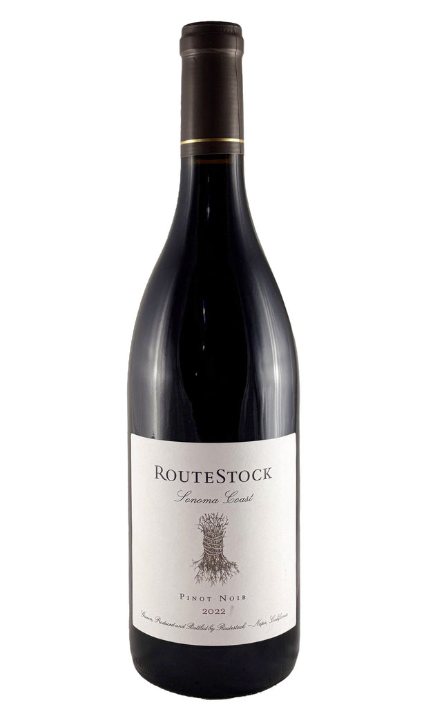 Bottle of Routestock, Sonoma Coast Pinot Noir, 2022 - Red Wine - Flatiron Wines & Spirits - New York