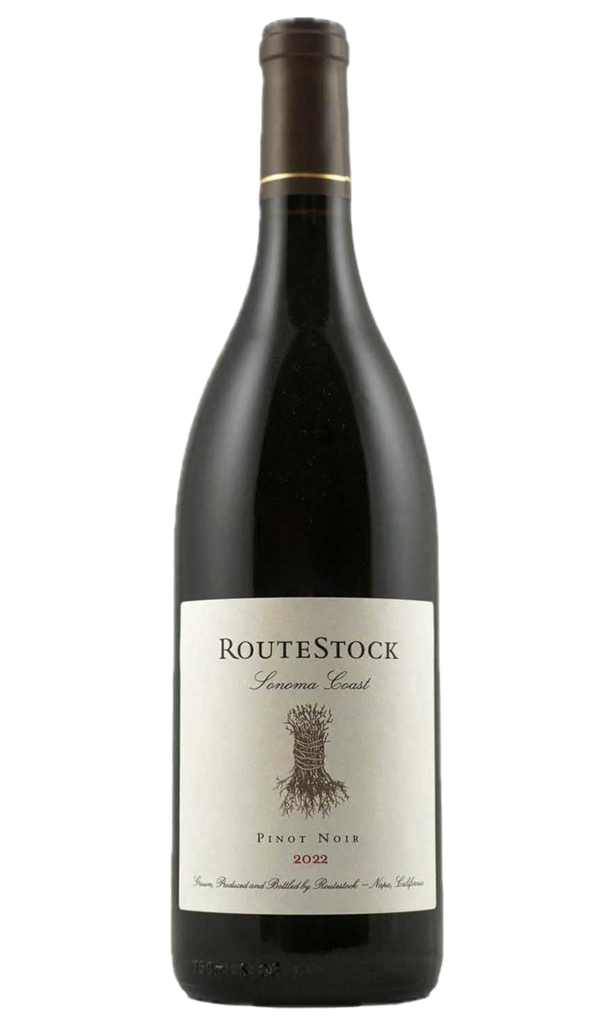 Bottle of Routestock, Sonoma Coast Pinot Noir, 2022 - Red Wine - Flatiron Wines & Spirits - New York