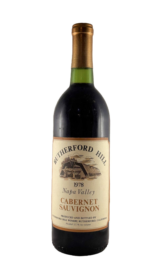 Bottle of Rutherford Hill, Napa Valley Cabernet Sauvignon, 1978 - Red Wine - Flatiron Wines & Spirits - New York