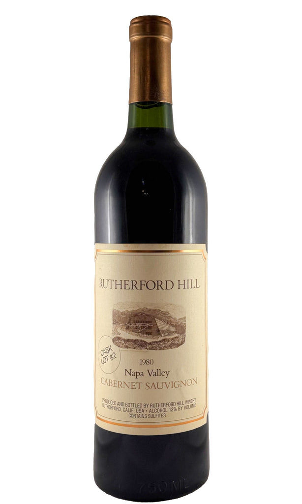 Bottle of Rutherford Hill, Napa Valley Cabernet Sauvignon Cask Lot#2, 1980 - Red Wine - Flatiron Wines & Spirits - New York