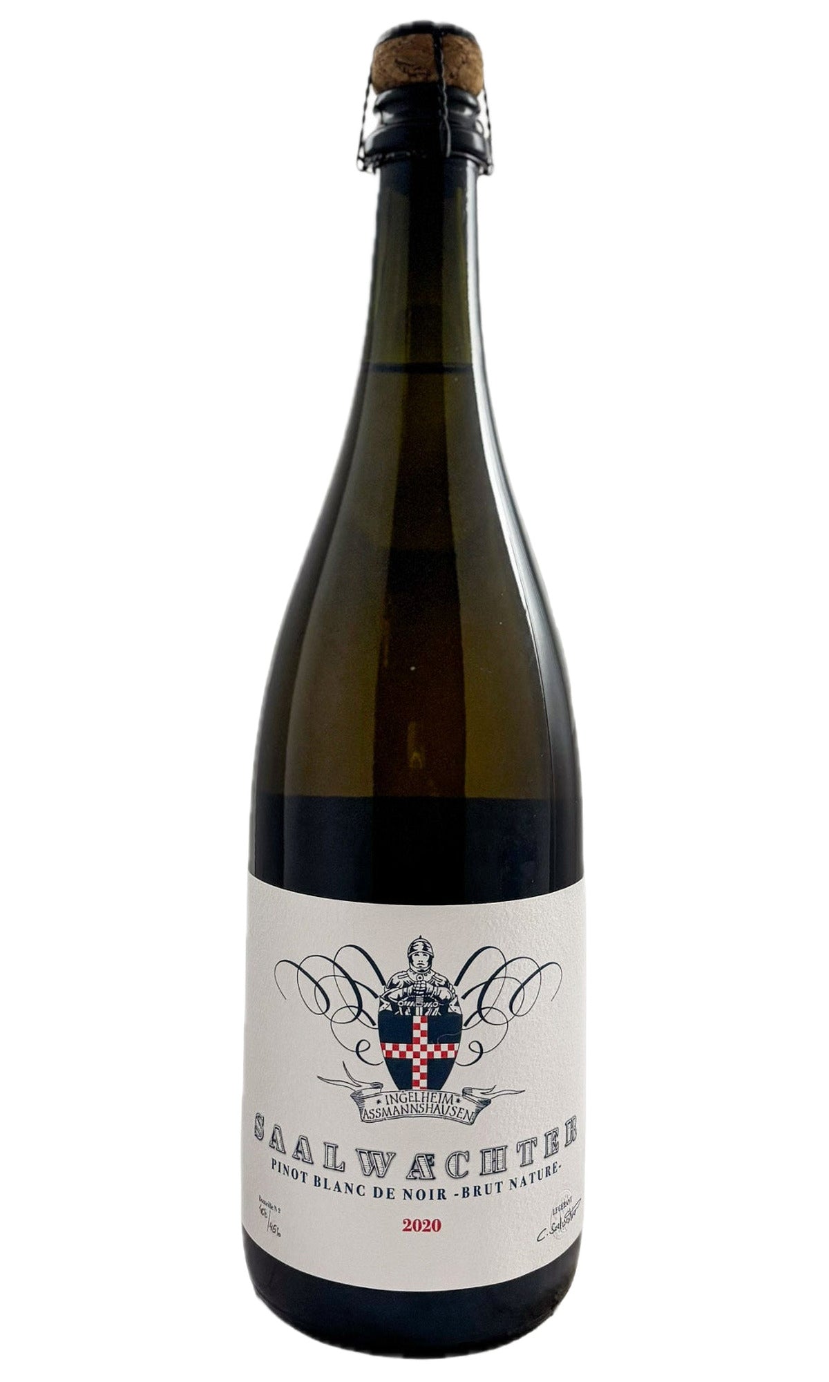 Bottle of Saalwachter, Pinot Blanc De Noir Brut Nature, 2020 - Sparkling Wine - Flatiron Wines & Spirits - New York