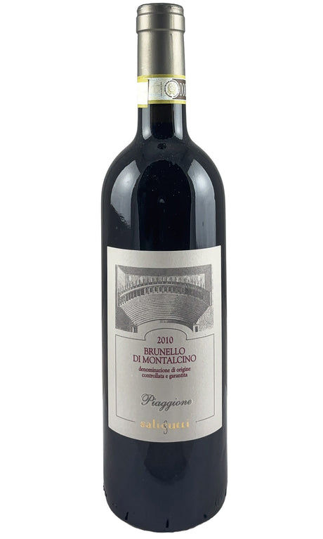 Bottle of Salicutti, Brunello di Montalcino Piaggione, 2010 - Red Wine - Flatiron Wines & Spirits - New York