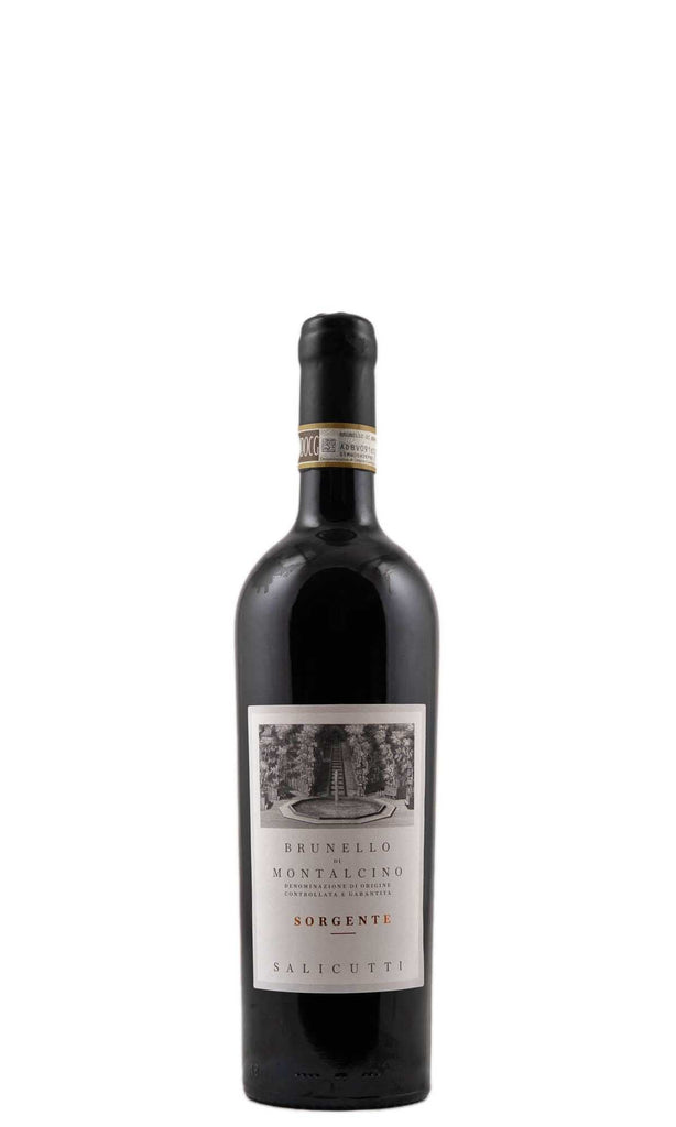 Bottle of Salicutti, Brunello di Montalcino `Sorgente`, 2019 - Red Wine - Flatiron Wines & Spirits - New York