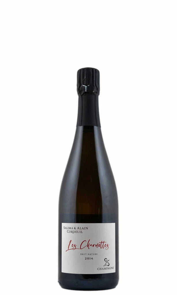 Bottle of Salima et Alain Cordeuil, Champagne Brut Nature 'Les Charmottes', 2014 - Sparkling Wine - Flatiron Wines & Spirits - New York