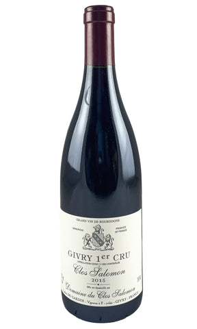 Bottle of Salomon, Givry 1er Cru Clos Salomon, 2015 - Red Wine - Flatiron Wines & Spirits - New York