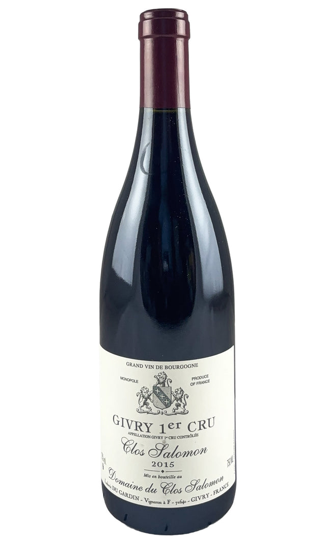 Bottle of Salomon, Givry 1er Cru Clos Salomon, 2015 - Red Wine - Flatiron Wines & Spirits - New York