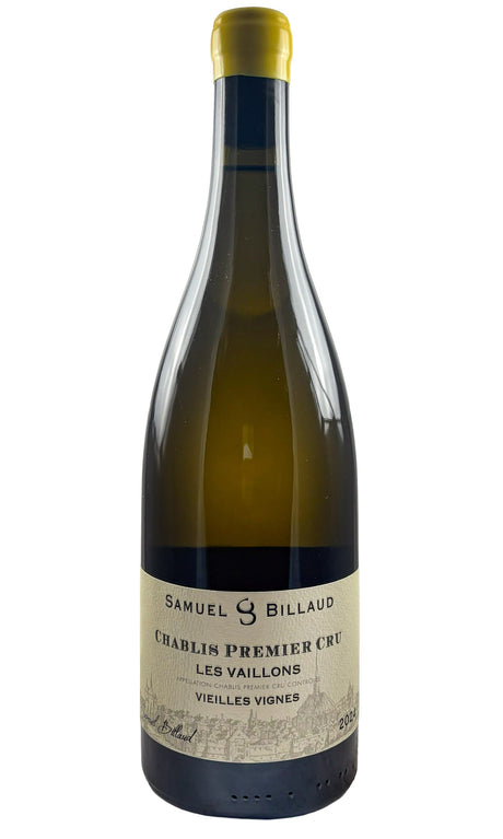 Bottle of Samuel Billaud, Chablis 1er Cru Les Vaillons Vieilles Vignes, 2024 - White Wine - Flatiron Wines & Spirits - New York
